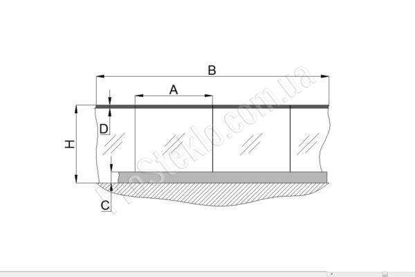 схема балконного остекления