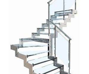 проектирование стеклянных лестниц